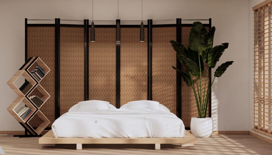 Mẫu phòng ngủ Nhật thiết kế tối giản, gọn gàng và cuốn hút 3